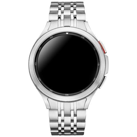 Cinturino In Acciaio Inossidabile Per Samsung Galaxy Watch 4/5/6 Silver - Foto 1