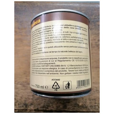 Veleca - Mobil-h Vernice Per Mobili Finitura Lucida 750 Ml - Foto 2