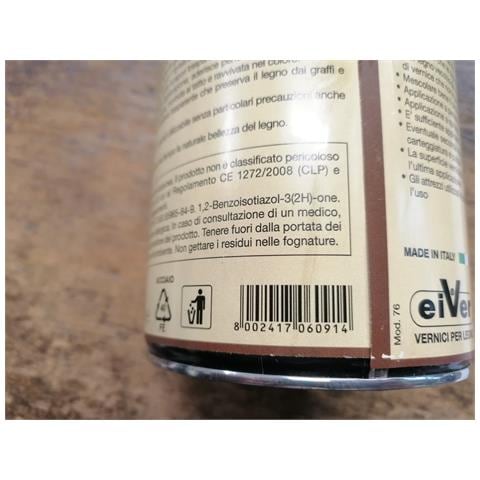 Veleca - Mobil-h Vernice Per Mobili Finitura Lucida 750 Ml - Foto 3