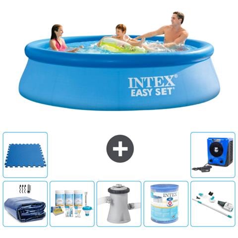 Piscina Fuori Terra - In Giro - 305x76 Cm - Blu - Include Accessori Coordinati A582 - Foto 1