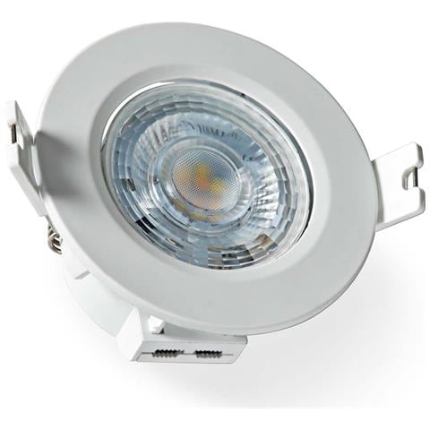 Plafoniera Intelligente Wi-fi Rotonda Con Angolo Di Emissione Regolabile 360lm 6500k, Bianco - Foto 2