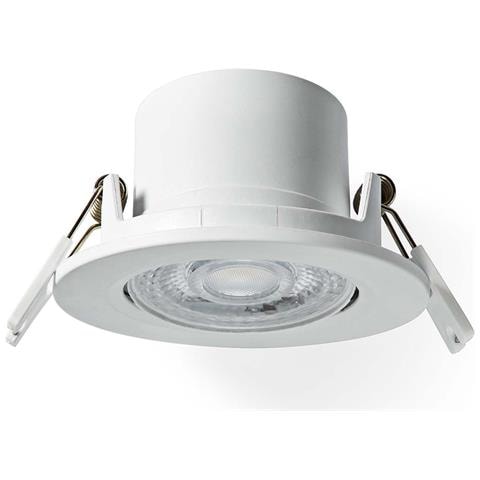 Plafoniera Intelligente Wi-fi Rotonda Con Angolo Di Emissione Regolabile 360lm 6500k, Bianco - Foto 1