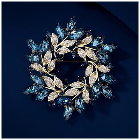 Squisita Spilla Floreale - Design Di Ispirazione Vintage Grey - Foto 2