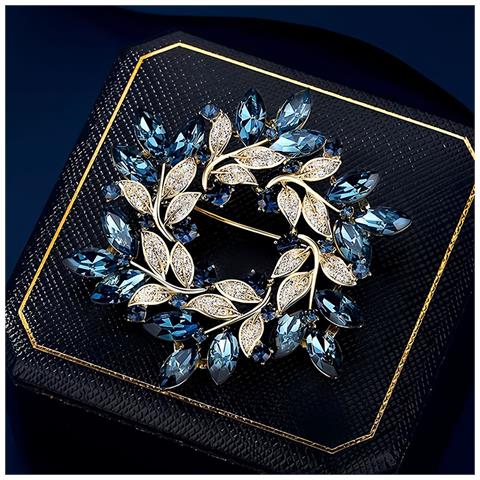 Squisita Spilla Floreale - Design Di Ispirazione Vintage Grey - Foto 4