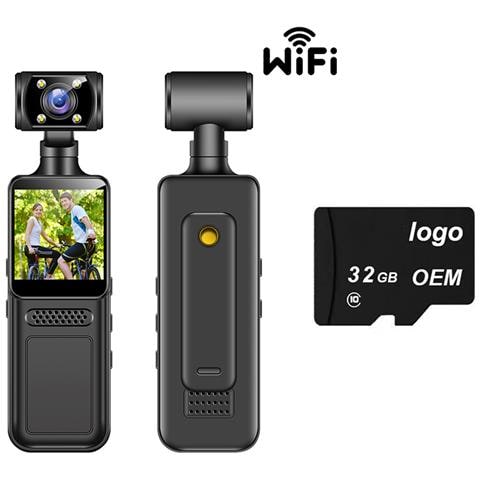 Videocamera Da Corpo Clip-on Ad Alta Definizione M12+ Con Wifi - Foto 1