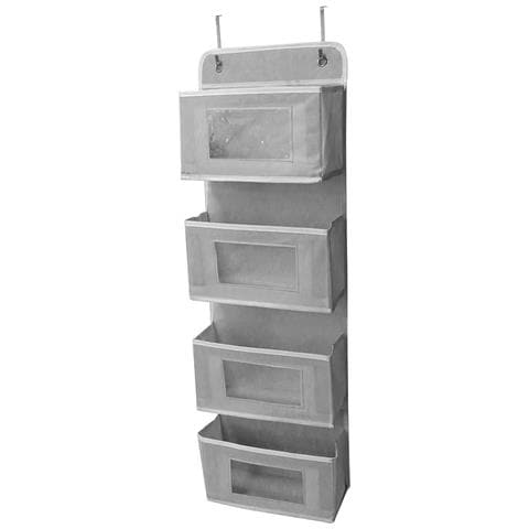 Organizzatore Multistrato A 4 Scomparti Per Armadio - Soluzione Salvaspazio Grey - Foto 1