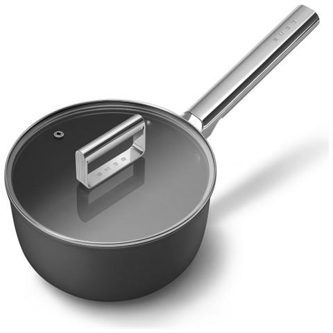 Pentole Nere Opache Da 20 Cm + Coperchio - Spf2012blm - Foto 2