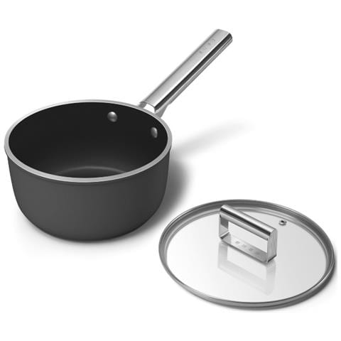 Pentole Nere Opache Da 20 Cm + Coperchio - Spf2012blm - Foto 7