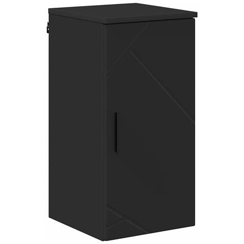 Set di mobili per il bagno 5 pcs Nero 30 x 35 x 192 cm - Foto 9