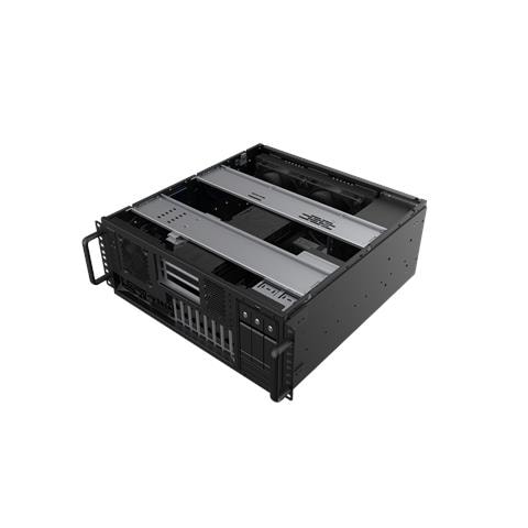 RM47-502-I computer case Supporto Nero - Foto 1