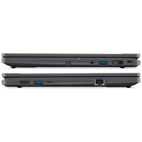 TravelMate Spin B3 TMB312RN-31 N250 8GB / 256GB W11P EDU Intel® N Computer portatile 31 cm (12.2") Touch screen WUXGA LPDDR5-SDRAM SSD Wi-Fi 6E (802.11ax) Windows 11 Pro Education Nero - Foto 7