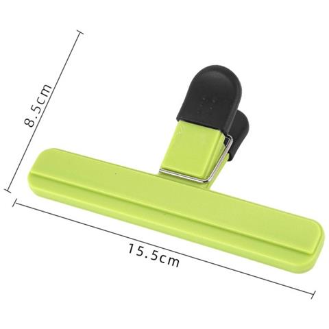 Clip Di Chiusura Per Alimenti - Set Da 5, Clip Ermetiche Per Sacchetti Snack Per La Conservazione Degli Alimenti In Cucina Green - Foto 2