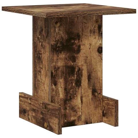 Tavolino Rovere fumé 35,5 x 35 x 40 cm Legno multistrato - Foto 1