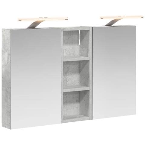 Set di Armadi da Bagno con lo scaffale 3 pcs 80 x 10,5 x 50 cm - Foto 1
