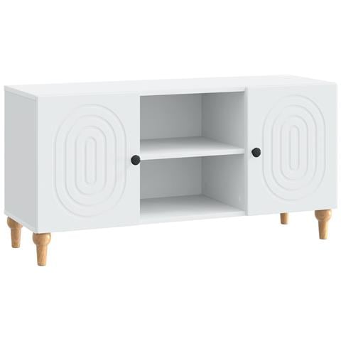 Mobile TV Bianco 102 x 34,5 x 50 cm Legno ingegnerizzato - Foto 1