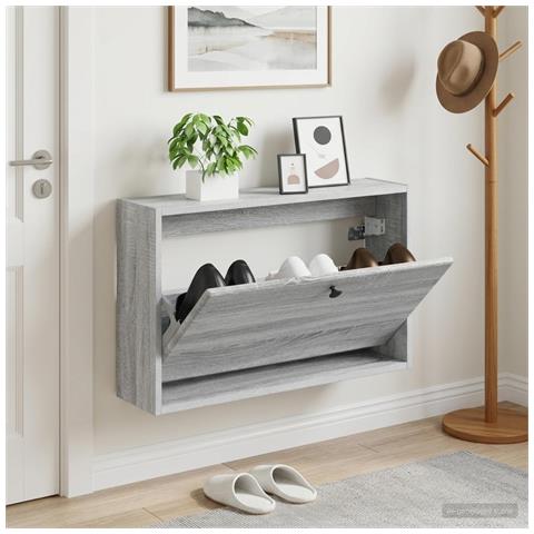 Mobiletto per Scarpe da Muro BREDA 71 x 17 x 43 cm - Foto 2