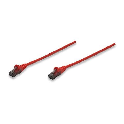 ICOC U6-6U-003-RE - Cavo di rete Patch in Rame Cat. 6 Rosso UTP 0,3 mt - Foto 1