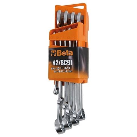 Set 9 chiavi beta combinate serie utensili da 8 a 19 mm - Foto 4