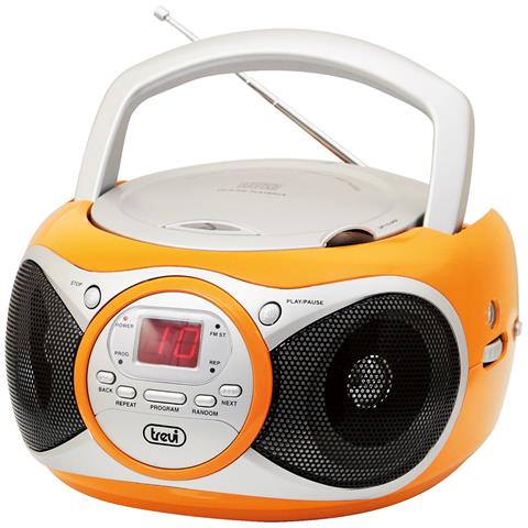 Stereo Portatile Cd Boombox Cd 512 Arancio - Foto 1