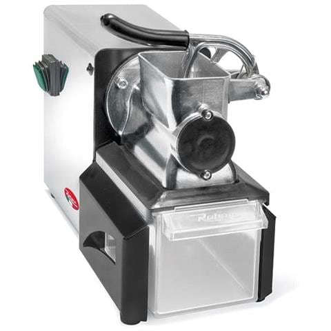 Grattugia Elettrica N. 3 Potenza 200 Watt in Alluminio Brillantato e Carenatura INOX - Foto 2