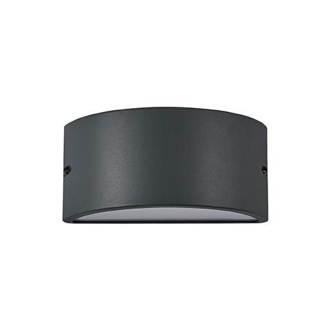 Lampada Da Parete Rex-2 Ap1 Antracite Max 1 X 60w E27 - 240v - Foto 2