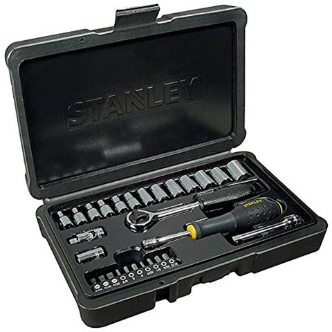 Stht0-73931 - Set Di Chiavi A Bussola 28 Pezzi 1/4 ""finitura Cromo Lucido. - Foto 1