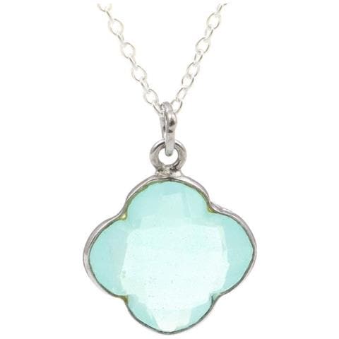 Donna Plata Fina 925 Argento Cojín Calcedonia - Foto 1