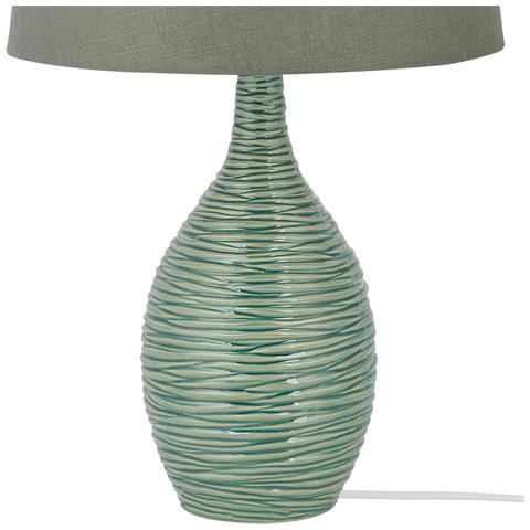 Lampada Da Tavolo In Color Verde Scuro Atsas - Foto 18