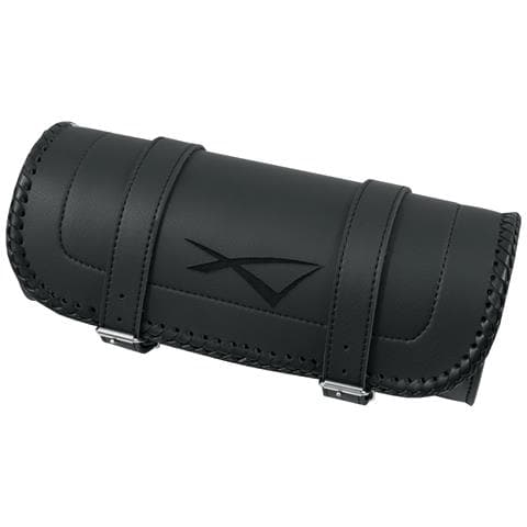 Porta Oggetti Attrezzi Moto Barilotto Forcella Custom Chopper Nero - Foto 1