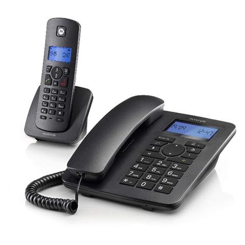C4201 Combo DECT + Telefono Fisso Nero - Foto 1