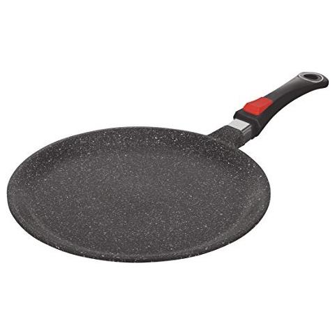 0008052 - Crepiera 32 Cm - Manico Rimovibile - Ghisa Di Alluminio - Rivestimento Antiaderente Di Alta Performance Pietra - Tutti Fornelli Y Induzione - Senza Pfoa - Foto 2