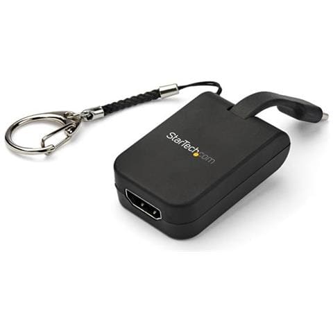 Portable Usb C To Hdmi Adapter Quick-connect Keychain 4k 30hz - Foto 1