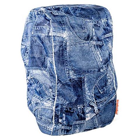 Copertura Antipioggia Per Zaino Blue Jeans 55 x 40 x 15 cm - Foto 1