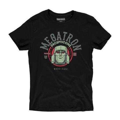 Transformers Decepticons Megatron T-shirt, Male, Medium, Black [ ts046217hsb-m] - Foto 1