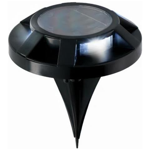 Faretto Solare Crepuscolare Da Giardino 3 Led - Foto 6