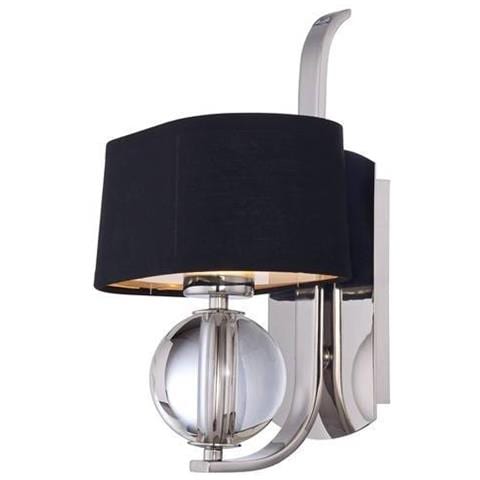 Applique Da Interno A 1 Luce Argento Imperiale, G9 - Foto 1