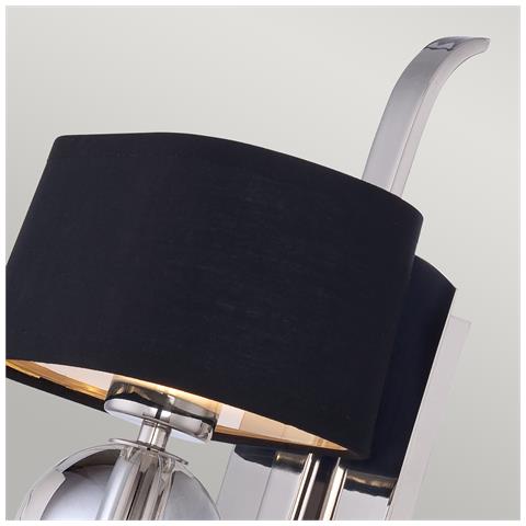 Applique Da Interno A 1 Luce Argento Imperiale, G9 - Foto 4