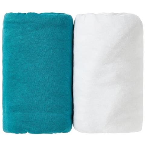 Set Di 2 Lenzuola Con Angoli Tropicali - Foto 1