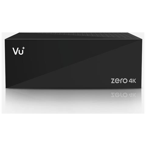 Zero 4K Cavo, Ethernet (RJ-45), Satellite Full HD Nero set-top box TV - Foto 1