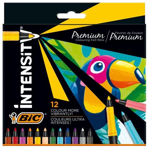 Intensity Premium marcatore Fine Nero, Blu, Verde, Azzurro, Arancione, Viola, Rosso, Colore vaniglia, Viola, Bianco, Giallo - Foto 1