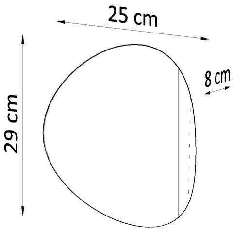 Sollux Lighting Lampada A Parete Senses Nero Sl.0935 - Moderno Lampade Da Parete Nero 29x25x8 Cm - Foto 7