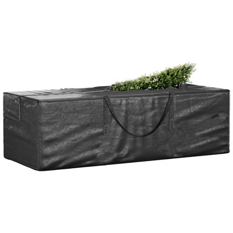 Custodia Per Albero Di Natale Nera 135x40x55 Cm Polietilene - Foto 2