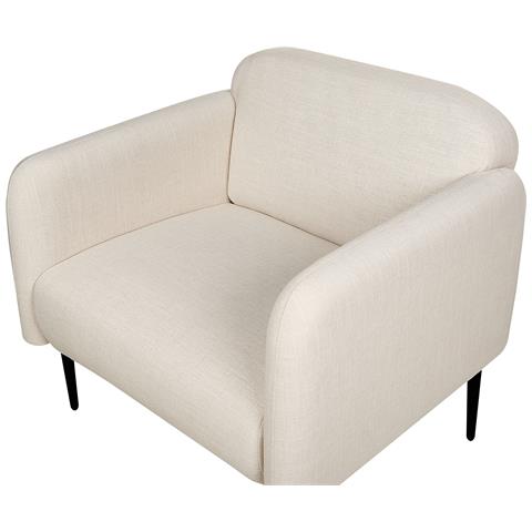 Poltrona Tessuto Beige Chiaro Stouby - Foto 8