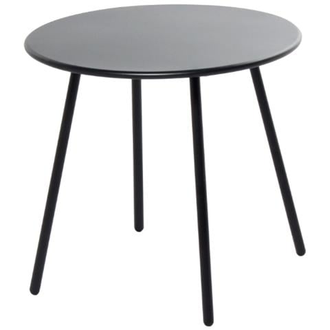 Rete Set Di 2 Poltrone + 1 Tavolino Grigio Scuro - Foto 4