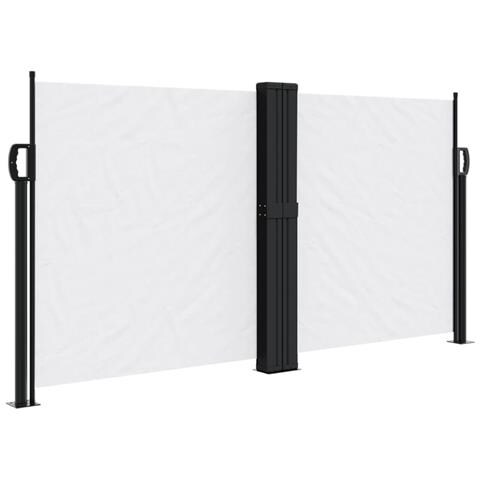 Tenda da Sole Laterale Retrattile Bianca 120x1000 cm - Foto 1