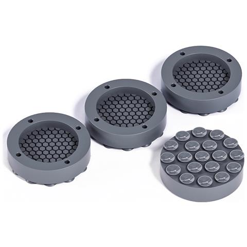 Piedini Antivibrazione Per Lavatrice - Antiscivolo E Ammortizzanti (confezione Da 4) Gray - Foto 1