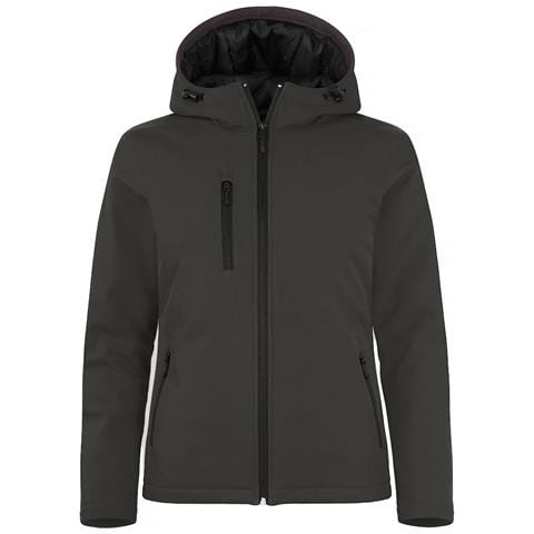 Padded Hoody Softshell Ladies Grigio Fumo Xs - Foto 1