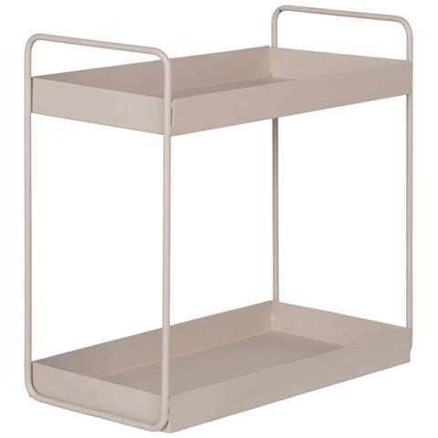 Mensola Rabo - Beige - Metallo - 30x15x31 Cm - Foto 6