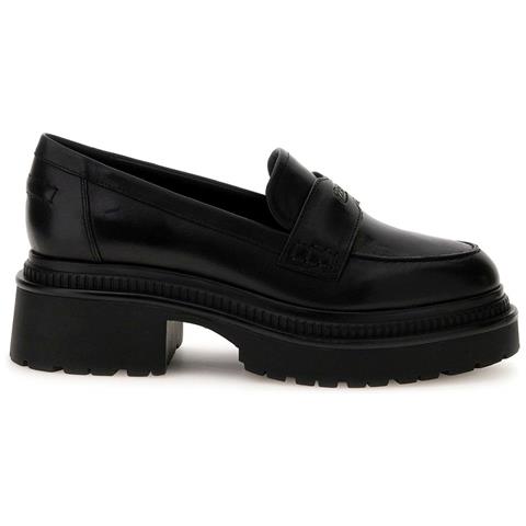 Finda Loafers Mocassino Pelle Scarpe Donna Nero Eu 40, Fltfin Lea14 Black - Foto 1