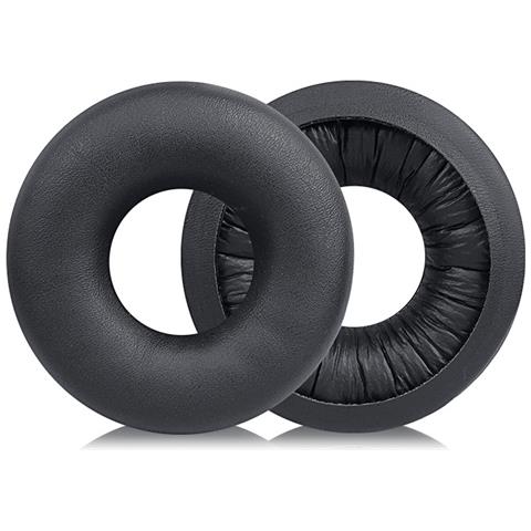 Cuscinetti Auricolari Di Ricambio Per Cuffie Sony Wh-ch520 - Pelle Proteica Black - Foto 2